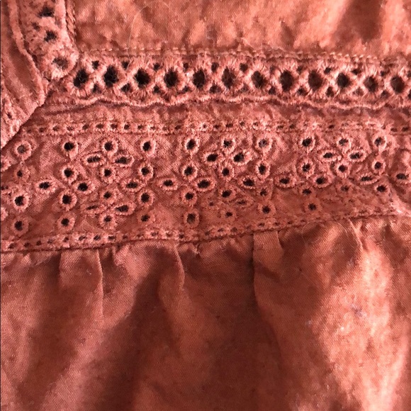 Uniqlo brown boho top - Picture 3 of 6
